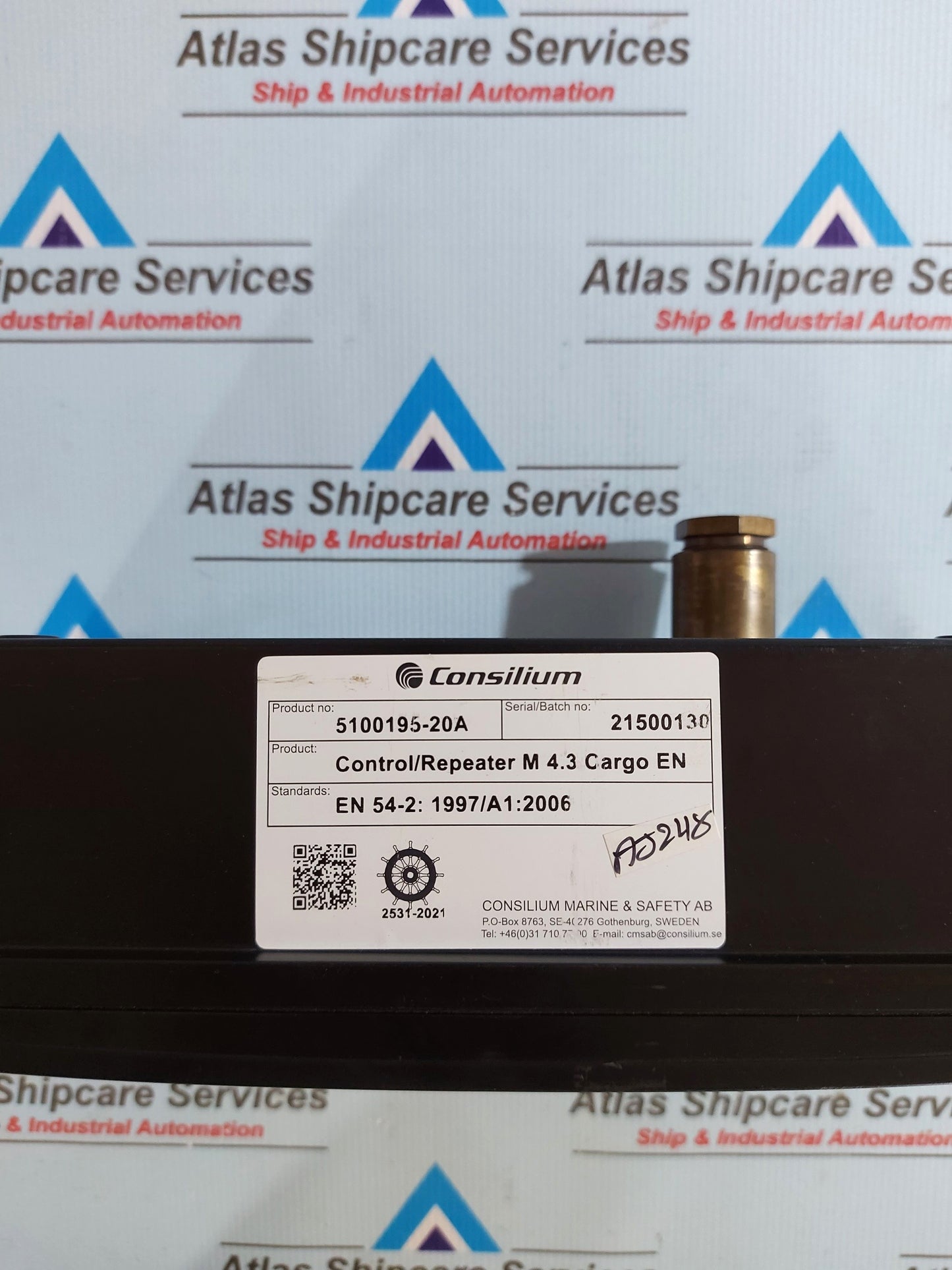 CONSILIUM 5100195-20A CONTROL/REPEATER M 4.3 CARGO EN PANEL