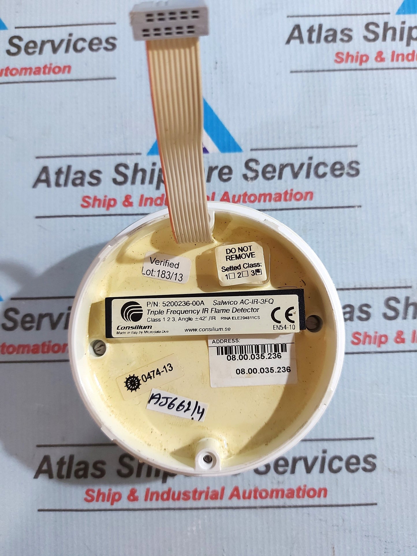 CONSILIUM SALWICO AC-IR-3FQ TRIPLE FREQUENCY IR FLAME DETECTOR 5200236-00A