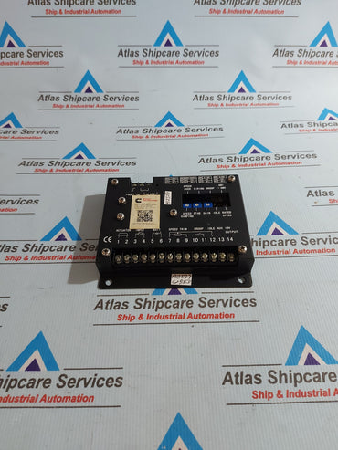CUMMINS S6700H ELECTRONIC GENERATOR SPEED CONTROLLER PANEL