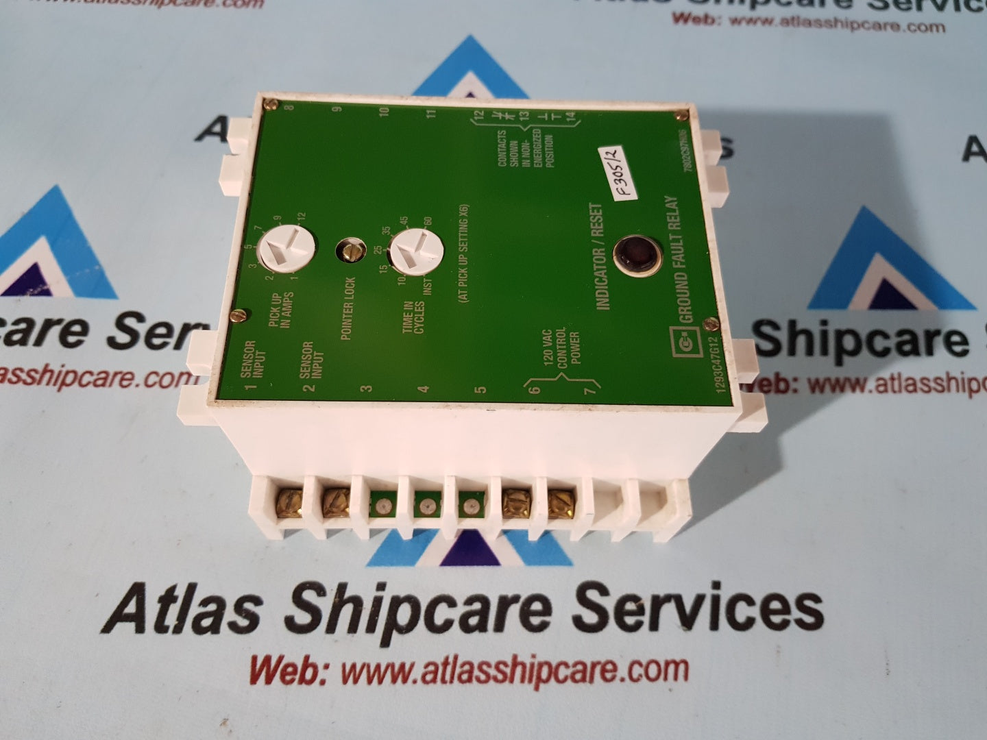 Cutler-Hammer Ground Fault Relay 1293C47G12