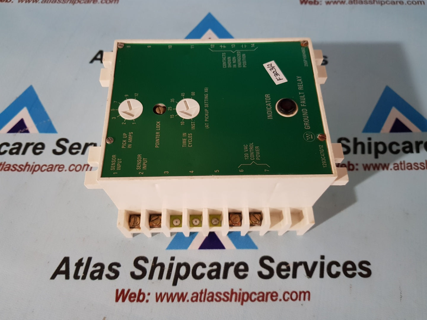 Cutler-Hammer Ground Fault Relay 1293C47G12