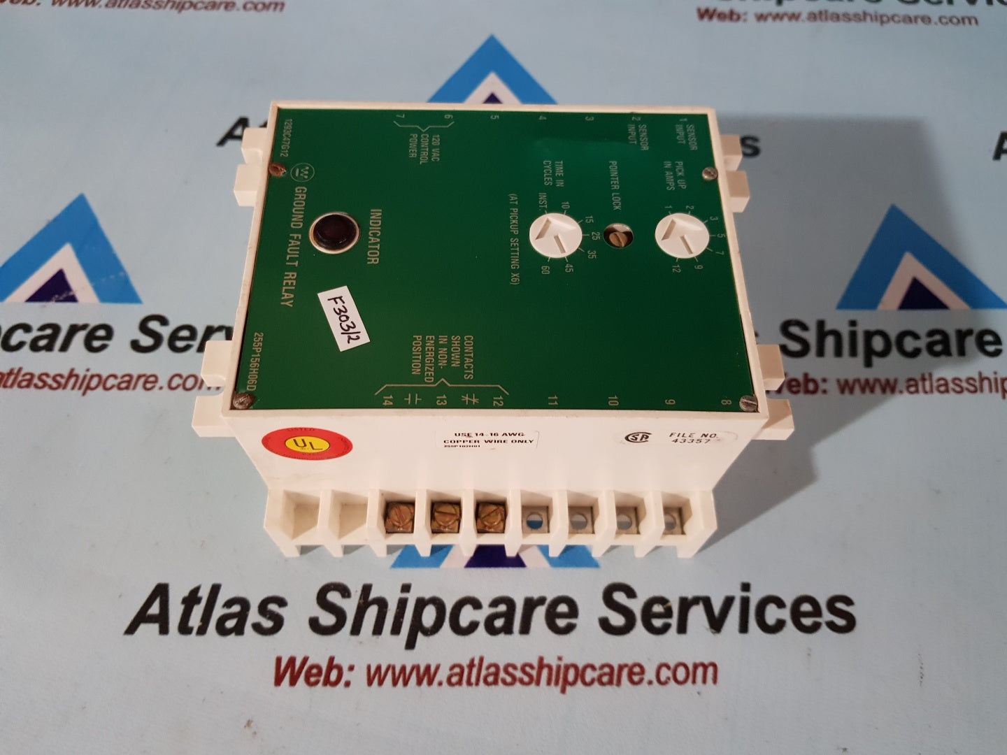 Cutler-Hammer Ground Fault Relay 1293C47G12