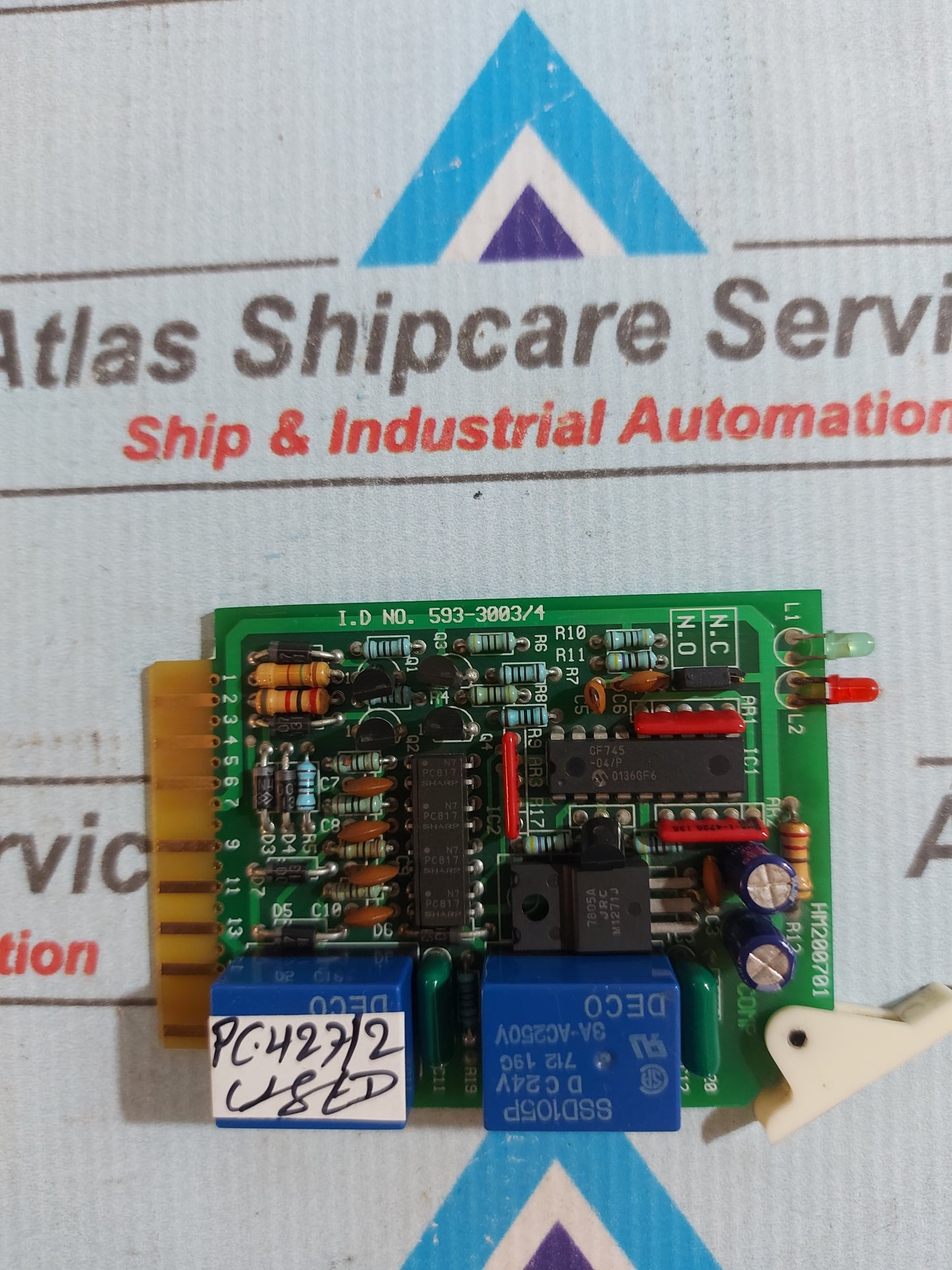 DAEHA ELECTRIC 593-3003/4 PCB CARD