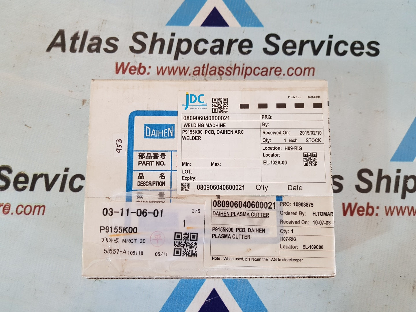 DAIHEN ARC OTC P9155K PCB CARD