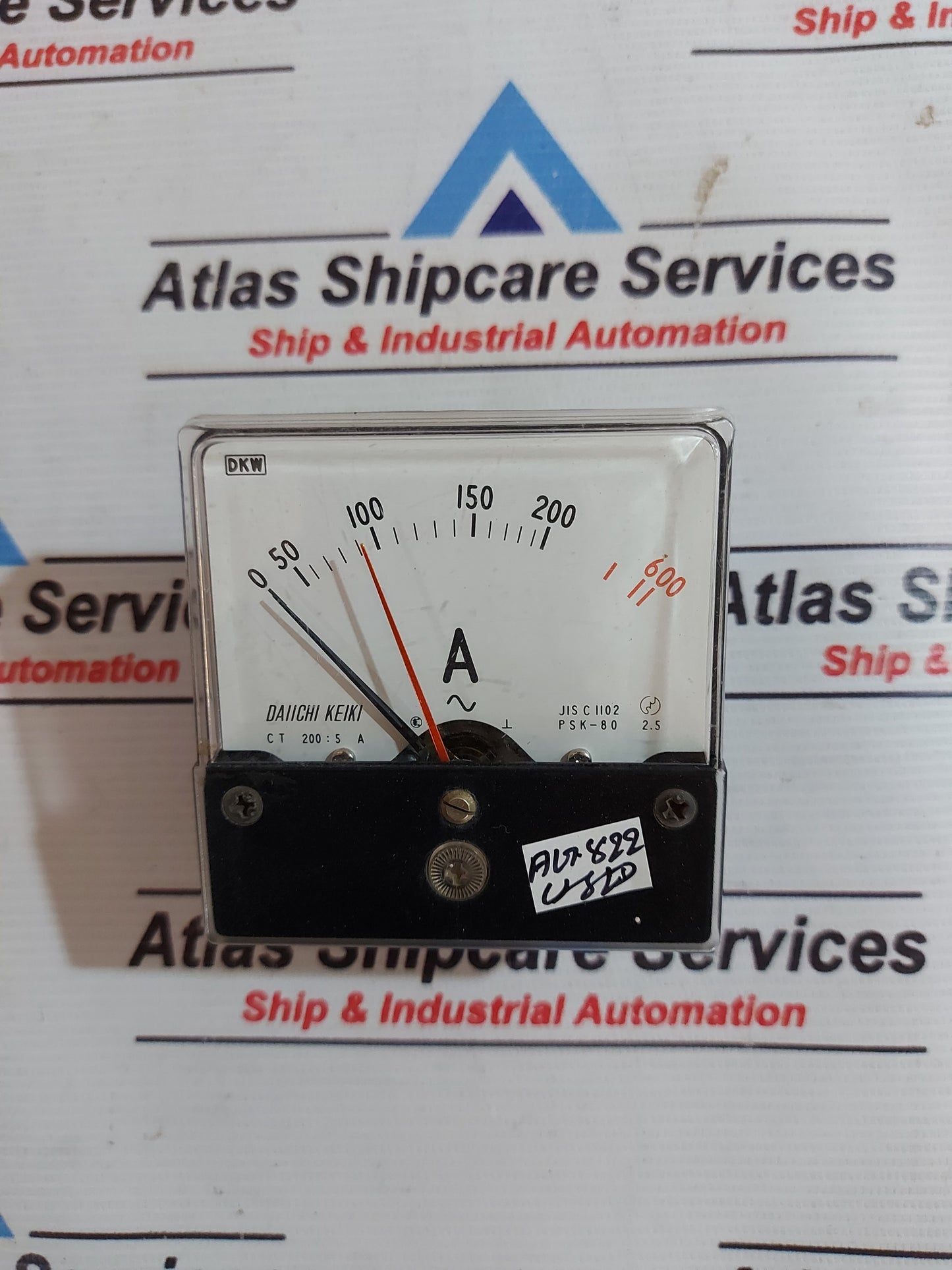 DAIICHI KEIKI PSK-80 AMMETER 0-600A