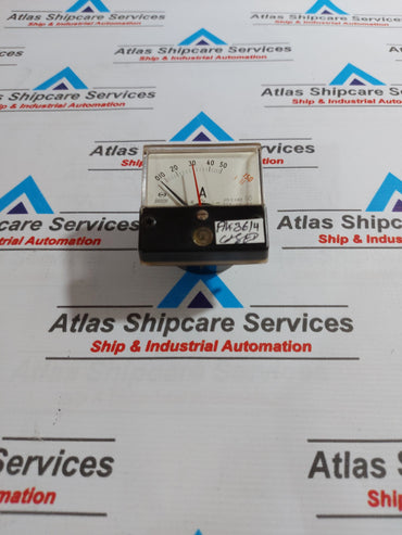 DAIICHI PSK-60 PANEL AMPERE METER JIS C 1102 0 TO 150