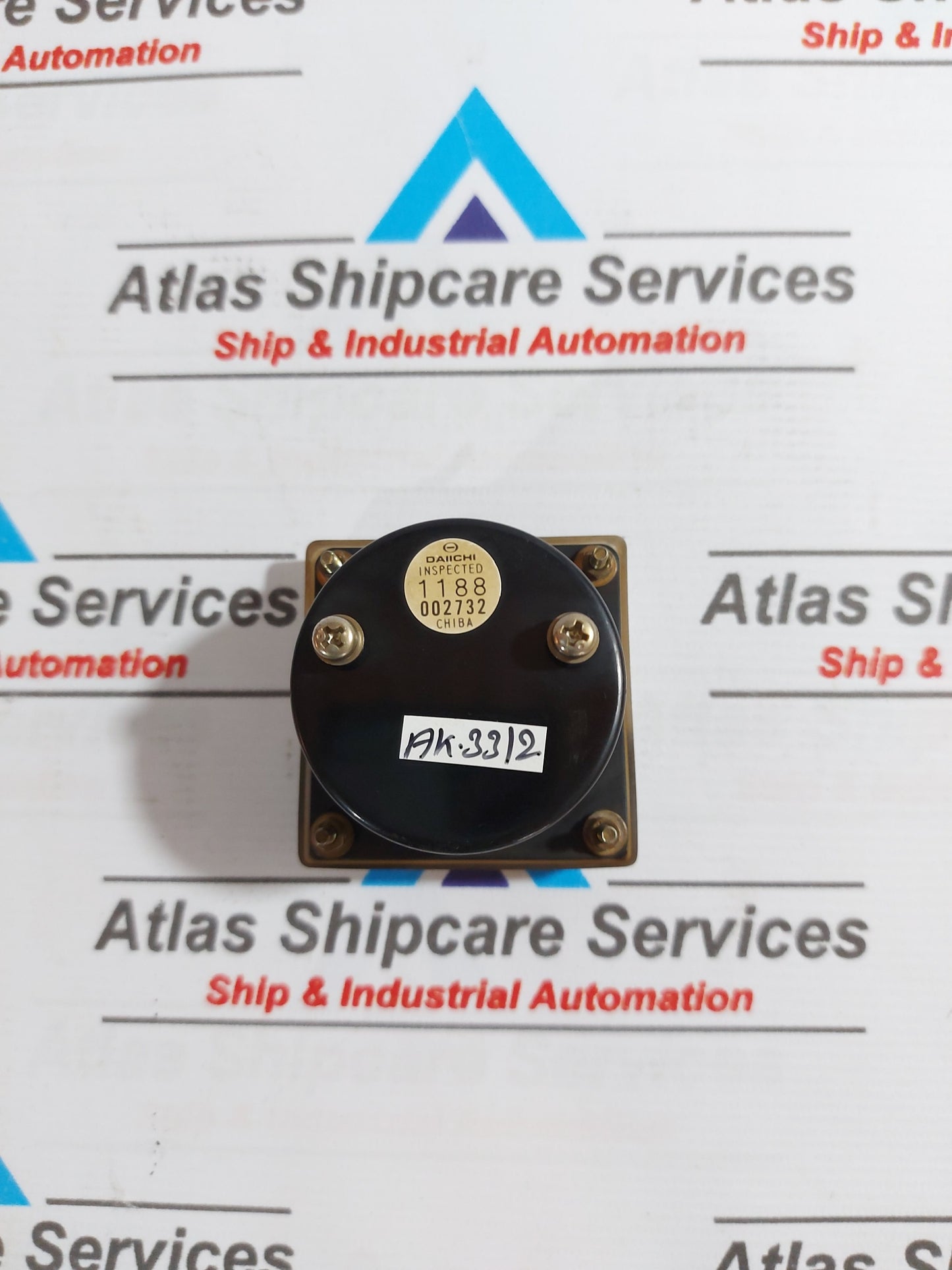 DAIICHI PSK-60 PANEL AMPERE METER JIS C 1102 0 TO 15