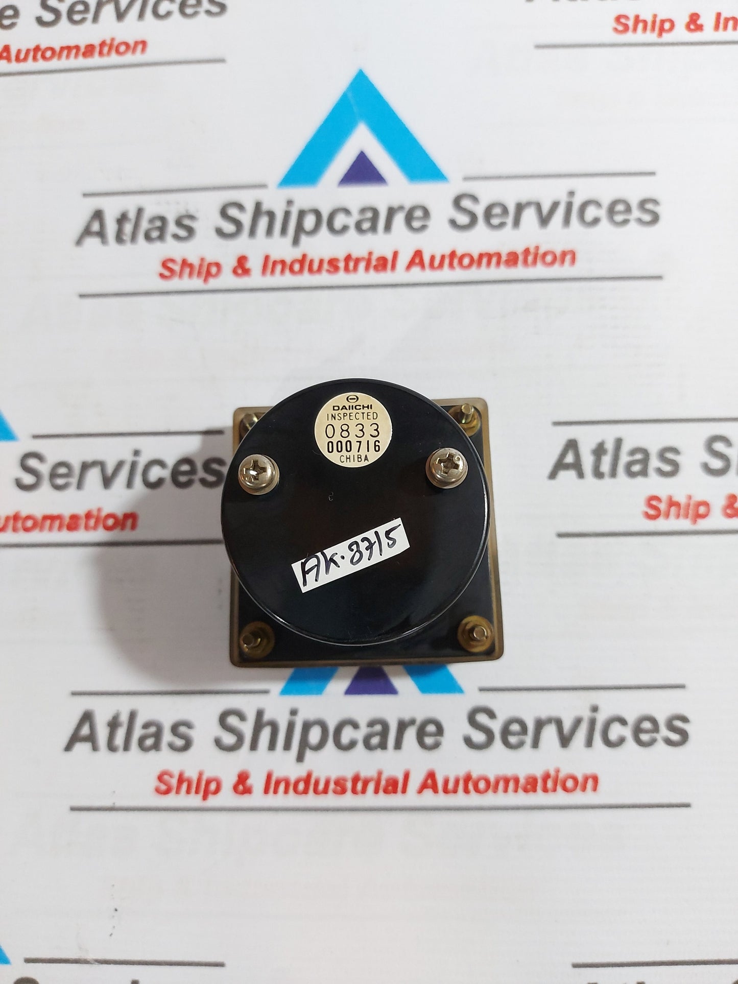 DAIICHI PSK-60 PANEL AMPERE METER JIS C 1102 0 TO 45