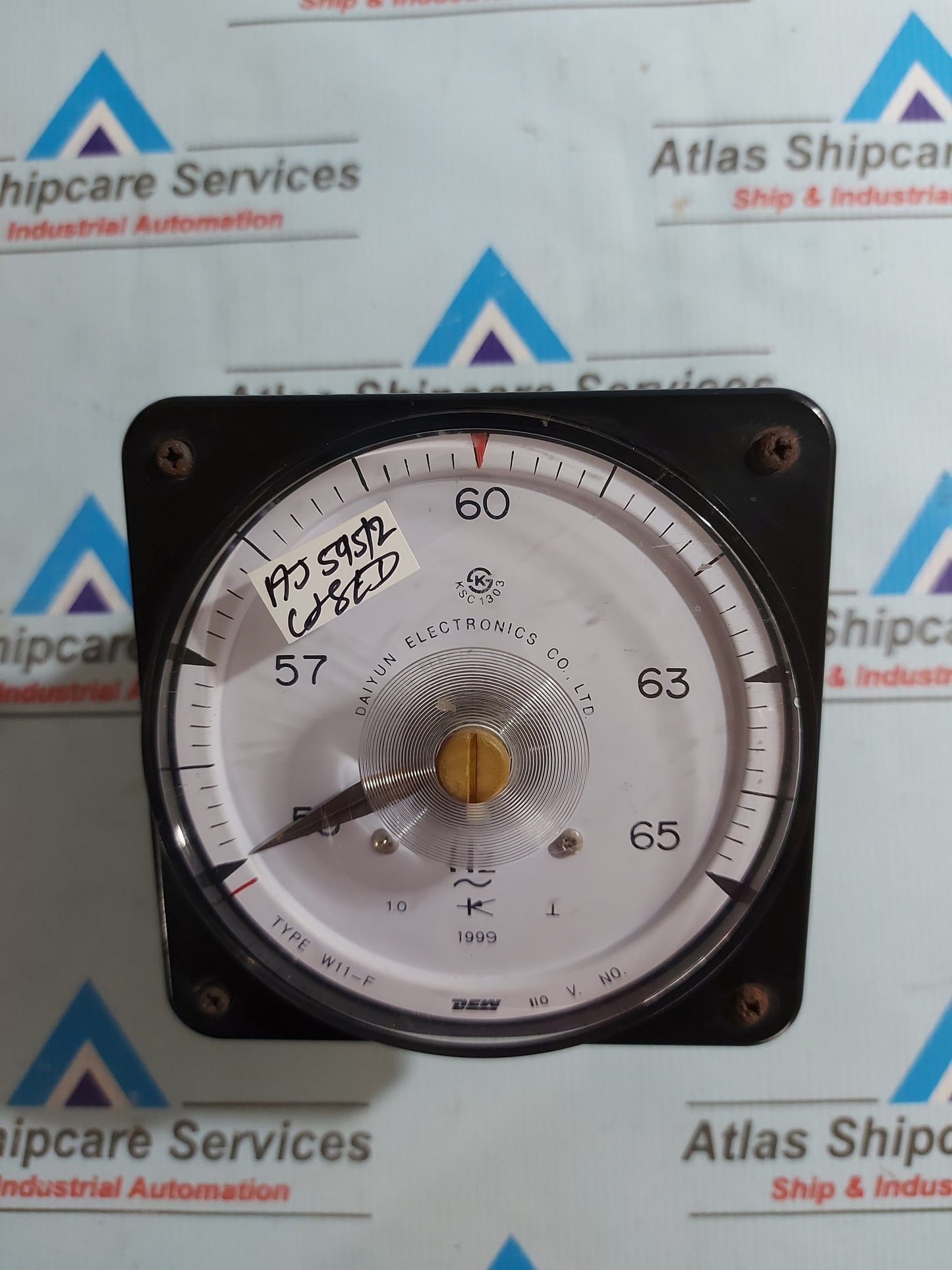 DAIYUN ELECTRONICS W11-F FREQUENCY/HERTZ METER 55~65Hz