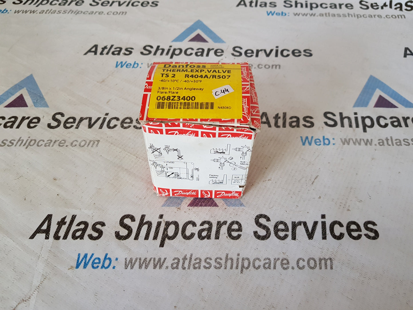 DANFOSS TS2 R404A/R507 THERM.EXP.VALVE