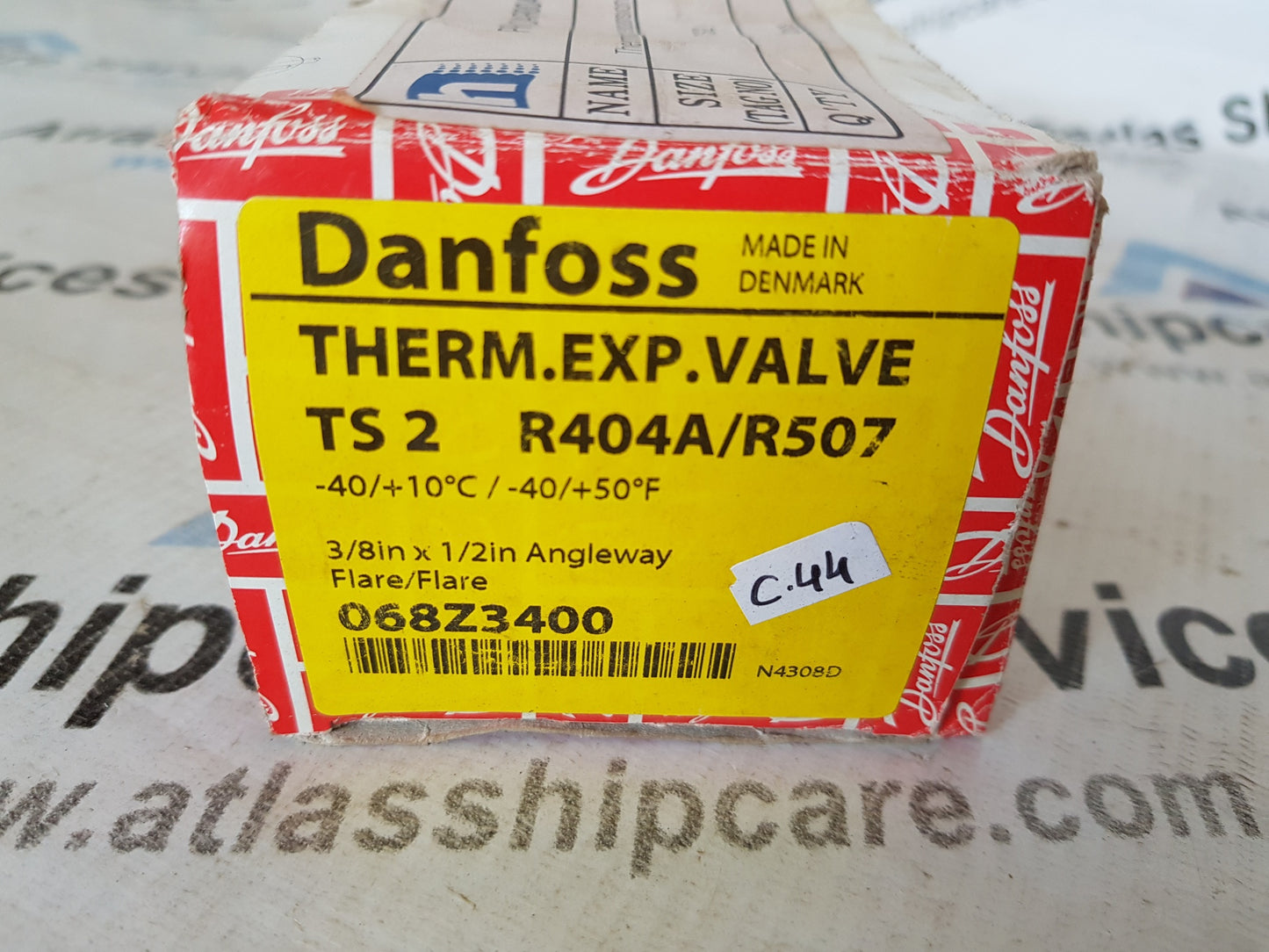 DANFOSS TS2 R404A/R507 THERM.EXP.VALVE