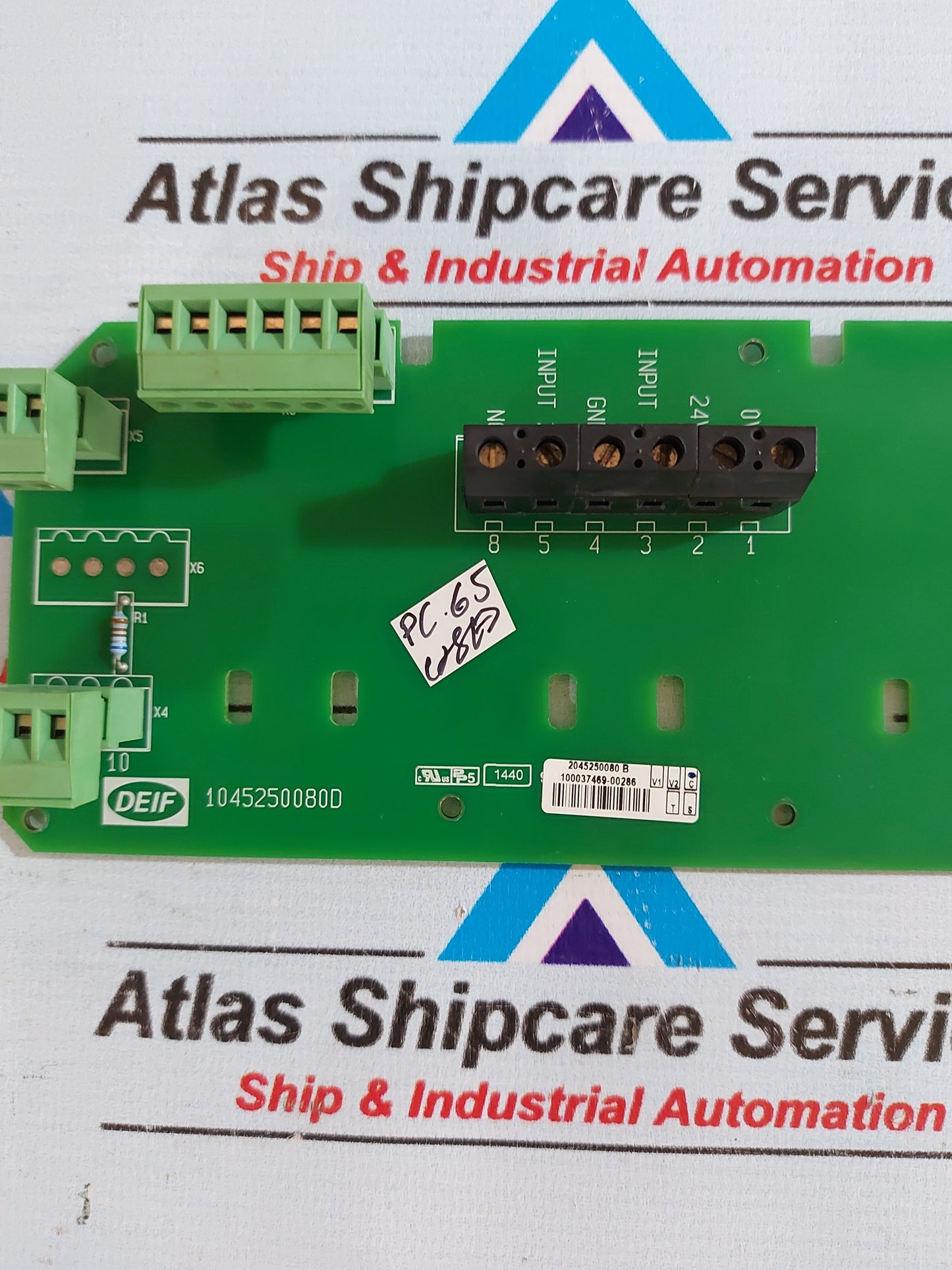 DEIF DELOMATIC-3 1045250080D PCB CARD