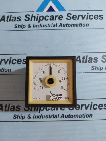 DEIF DQ72-C VOLTAGE METER -30 0 +30