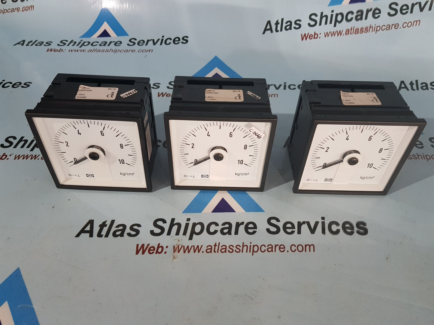 DEIF DQ96-xc AC-DC CURRENT AND VOLTAGE "0 TO 10" POINTER