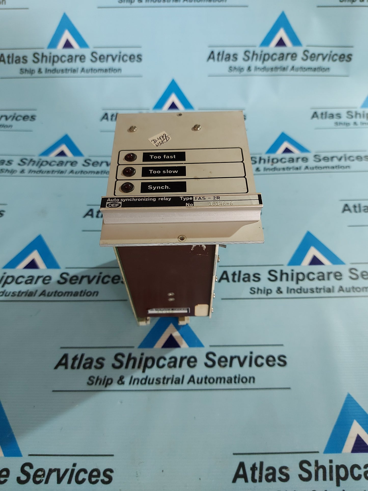DEIF FAS-2R AUTO SYNCHRONIZING RELAY