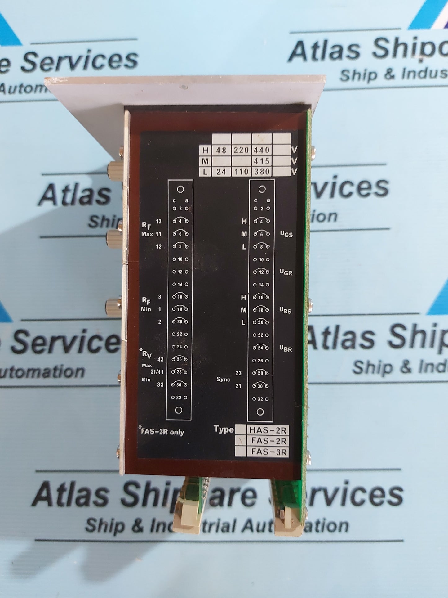 DEIF FAS-2R AUTO SYNCHRONIZING RELAY