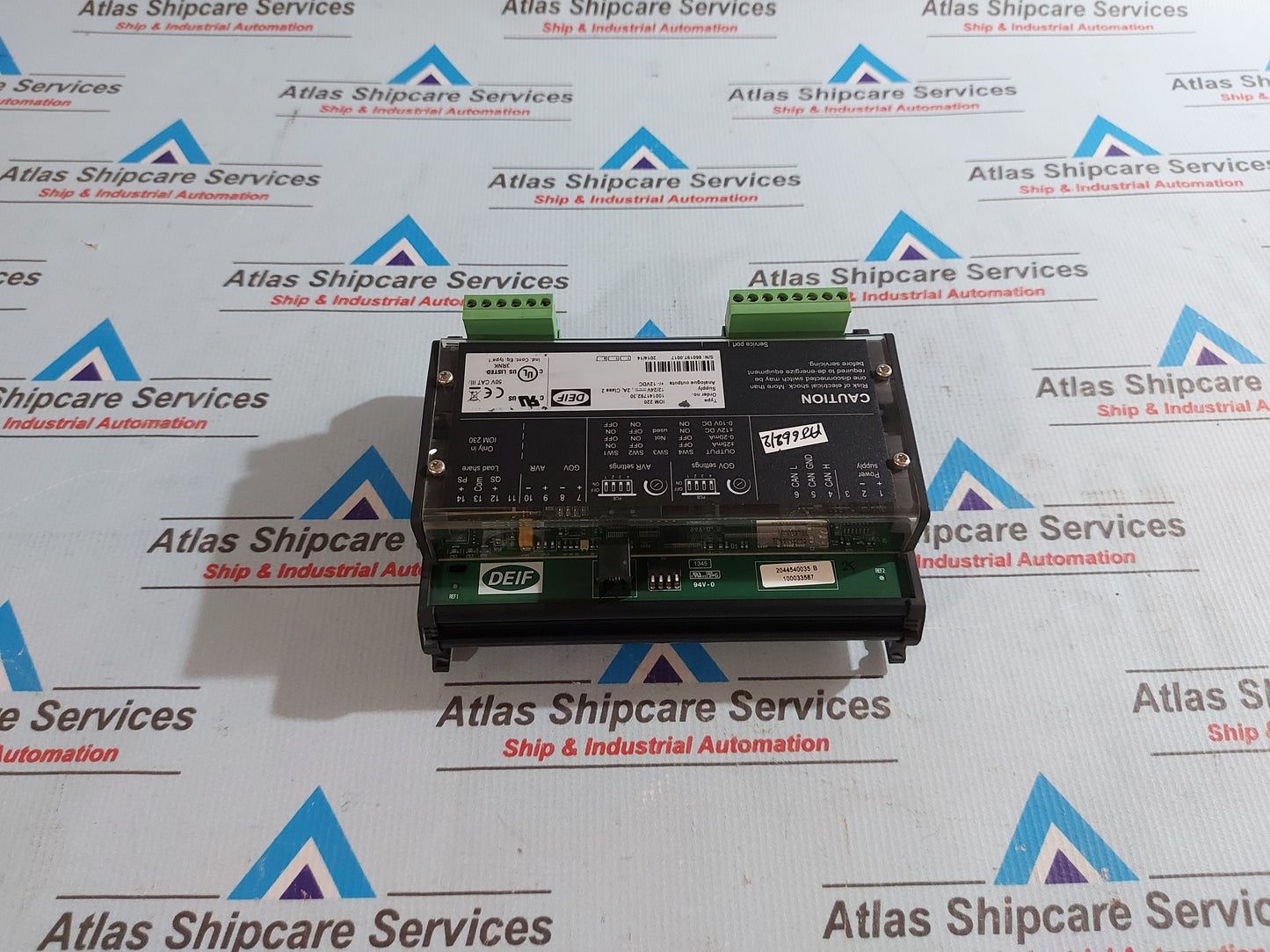DEIF IOM 220 ANALOG OUTPUT MODULE 12/24VDC 2A CLASS 2