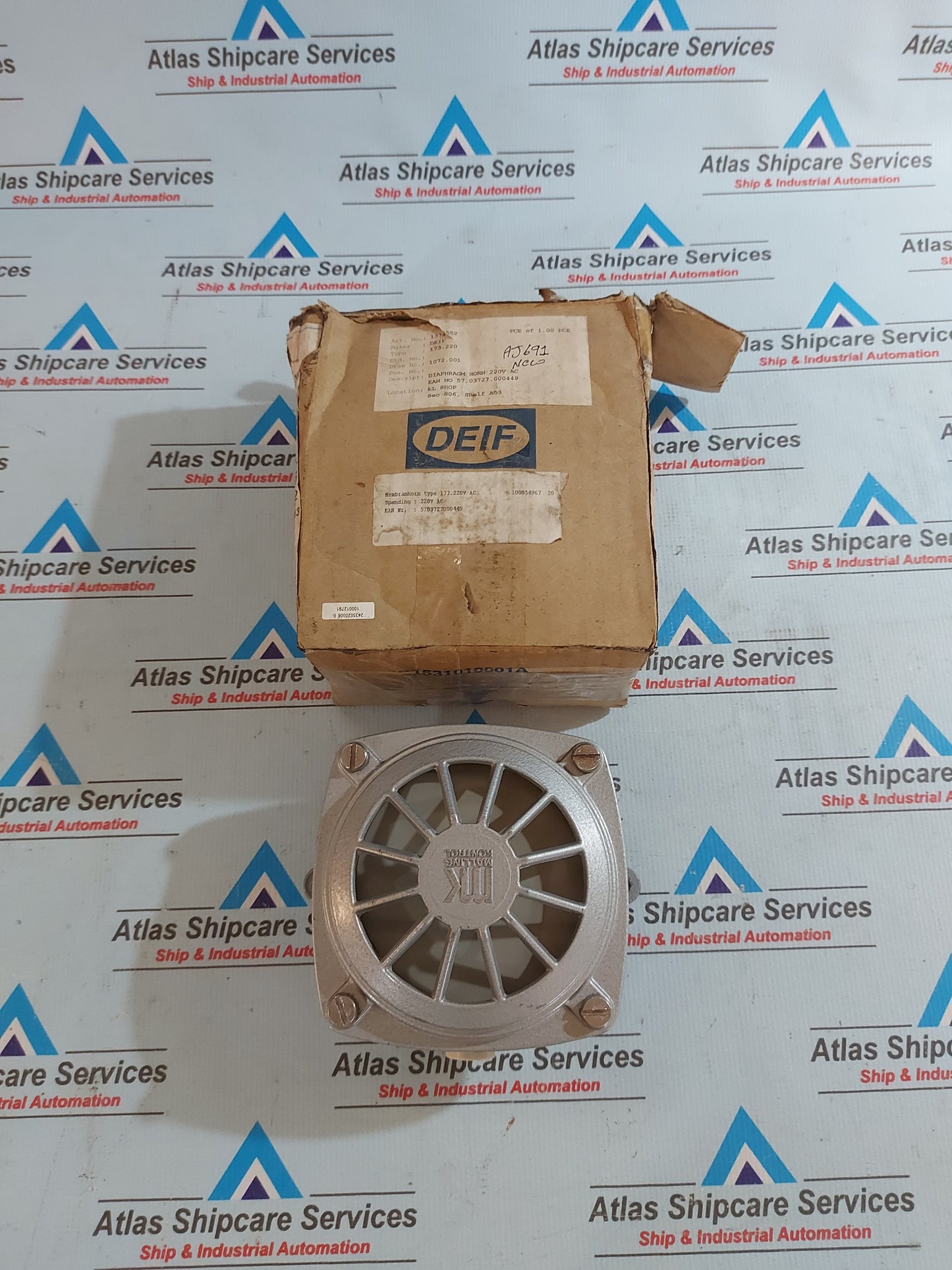 DEIF MALLING KONTROL HORN 173.220 DIAPHRAM