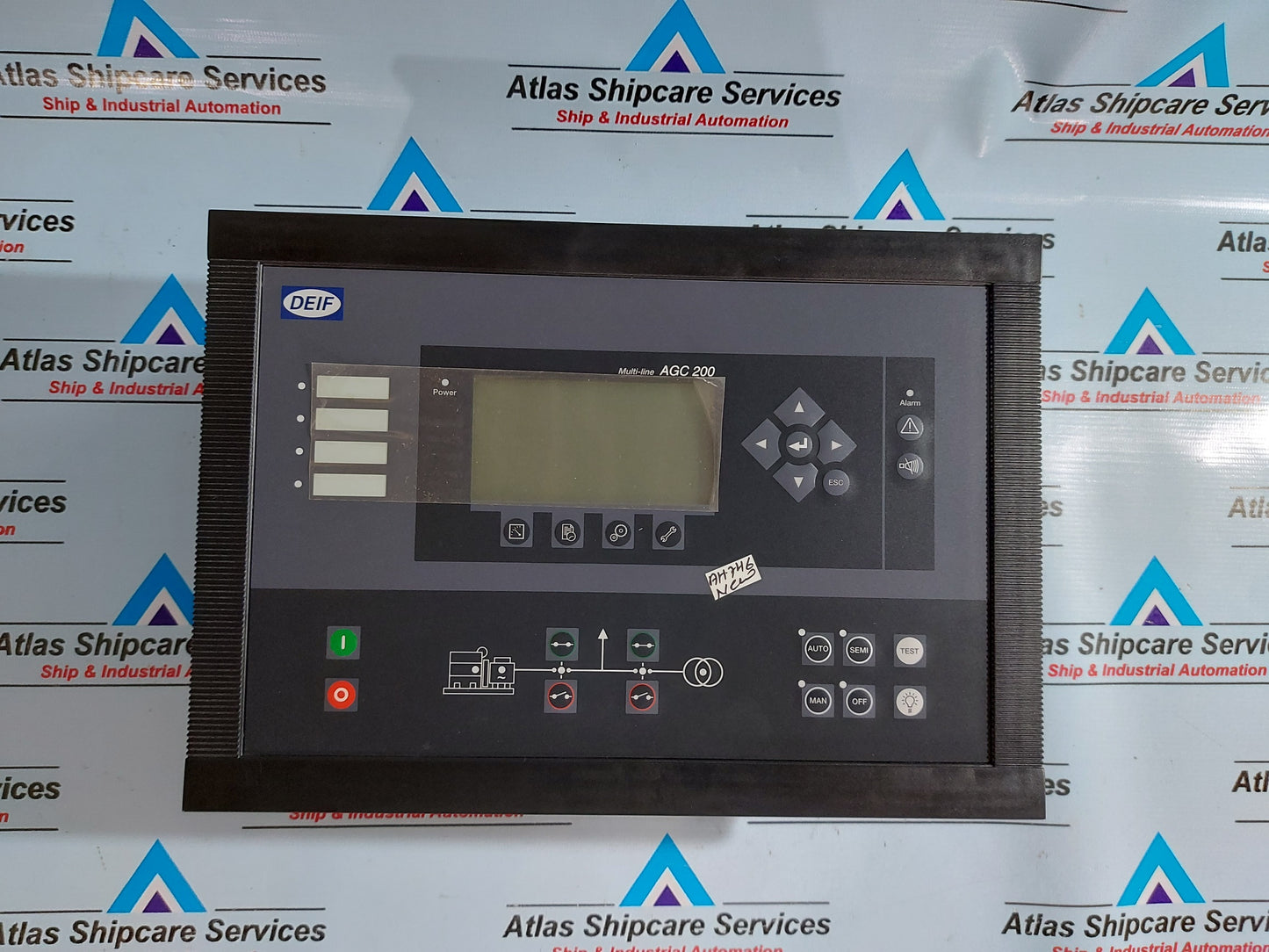 DEIF MULTI-LINE AGC 243 ADVANCED GENSET CONTROLLER
