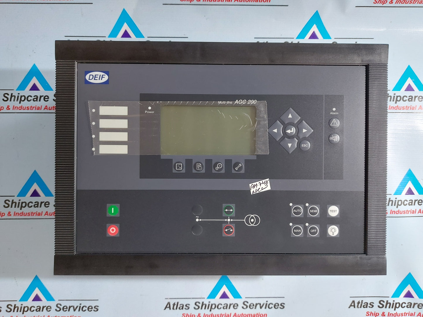 DEIF MULTI-LINE AGC 245 ADVANCED GENSET CONTROLLER