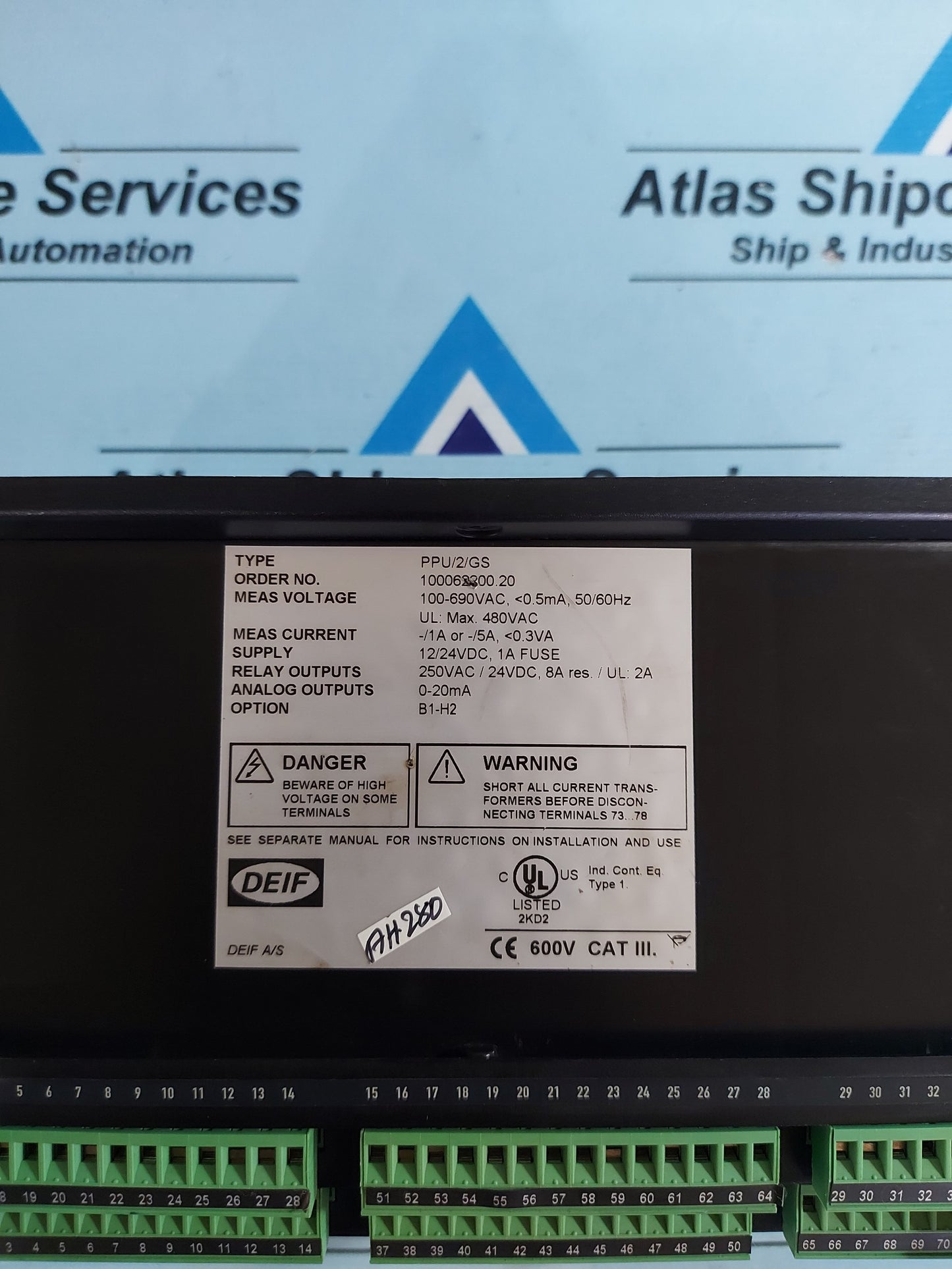 DEIF MULTI-LINE PPU/2/GS PROTECTION AND PARALLELING UNIT