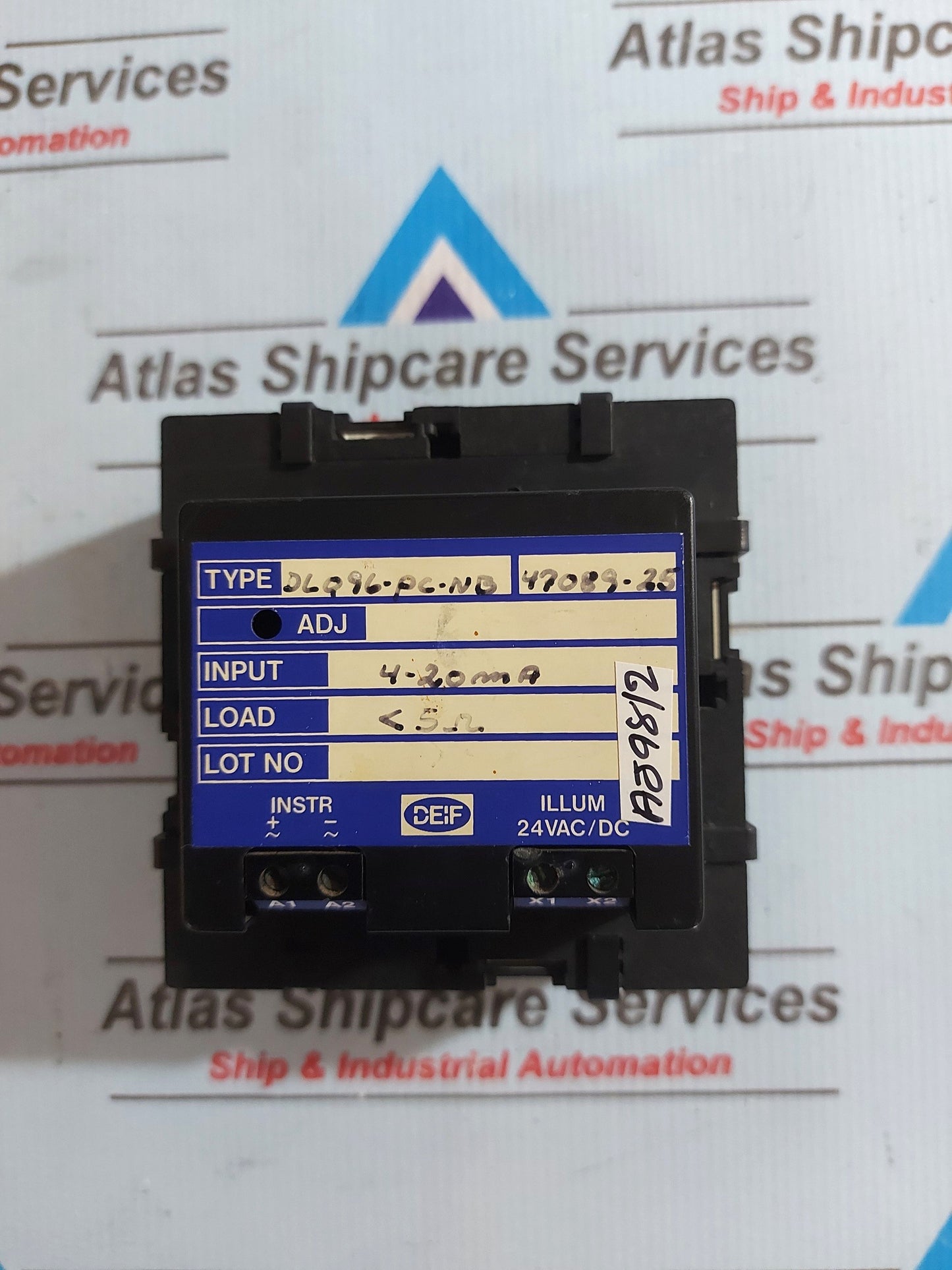 DEIF NORCONTROL DLQ96-PC-NB BAR METER