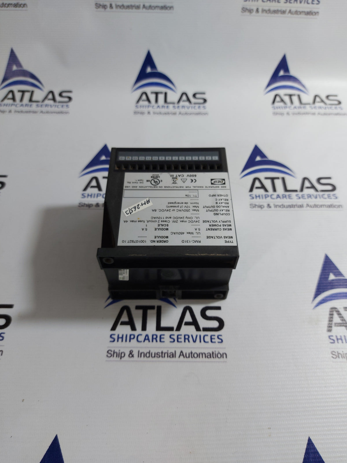 DEIF RMC-131D/2 DIFFERENTIAL CURRENT RELAY 24VDC 5A