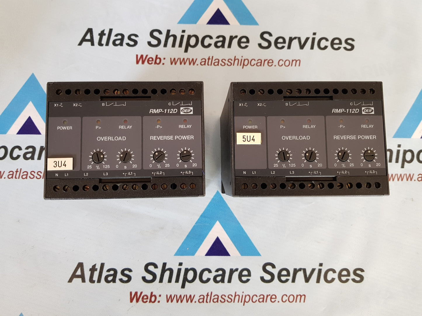 DEIF RMP-112D OVERLOAD/ REVERSE POWER RELAY