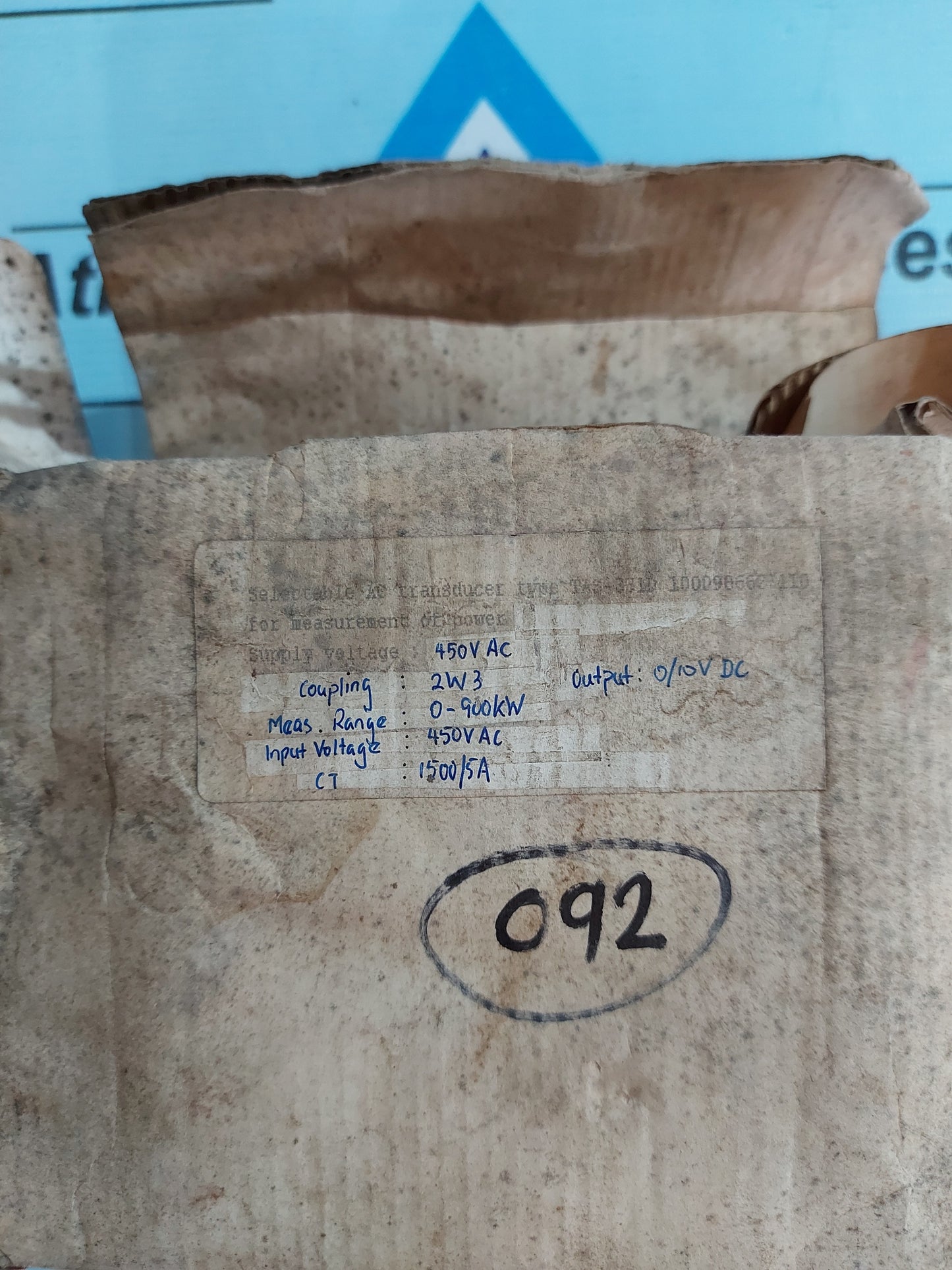 DEIF TAS-331DG SELECTABLE AC TRANSDUCER 100078662.110