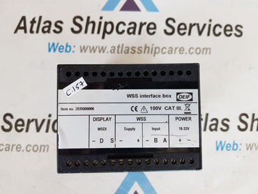 DEIF WSS INTERFACE BOX 2035000006