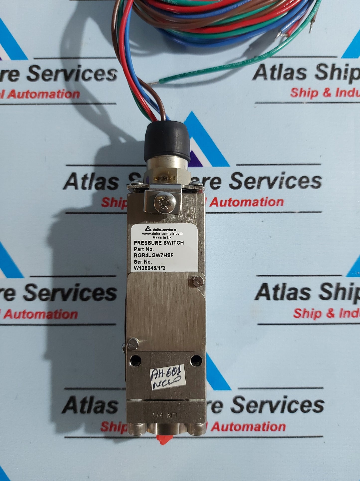 DELTA-CONTROLS RGR4LGW7HSF PRESSURE SWITCH