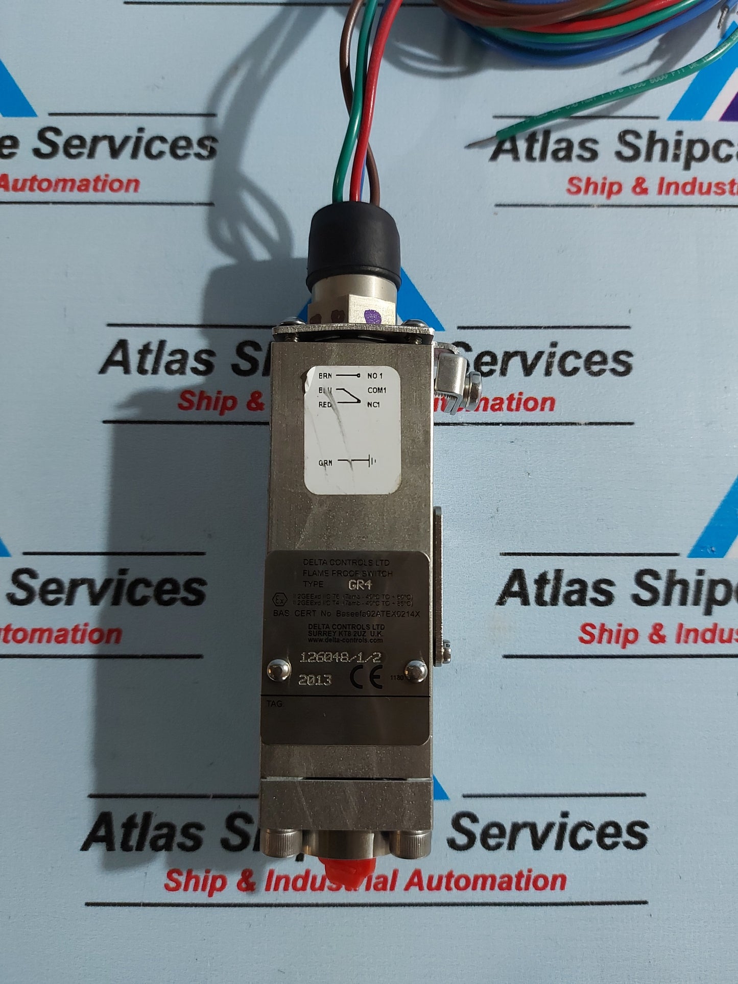DELTA-CONTROLS RGR4LGW7HSF PRESSURE SWITCH