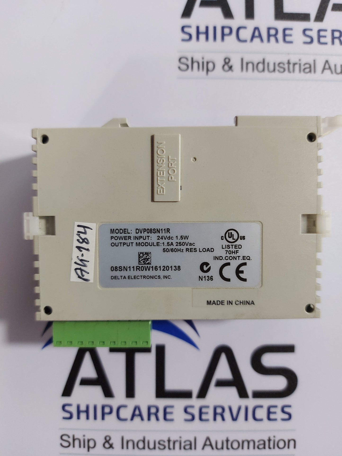 DELTA DVP-08SN DVP08SN11R EXTENSION MODULE