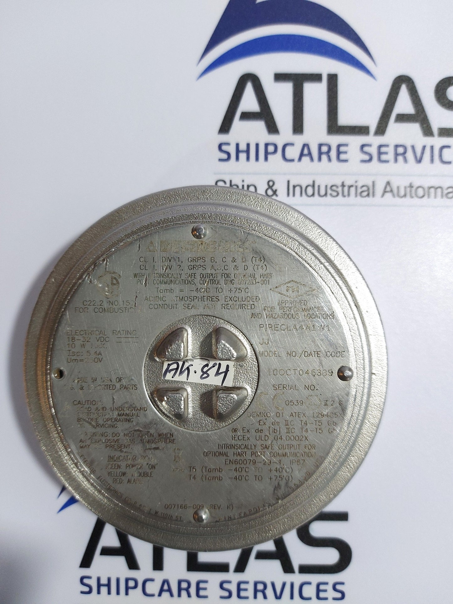 DET-TRONICS PIRECLA4A1W1 GAS DETECTOR
