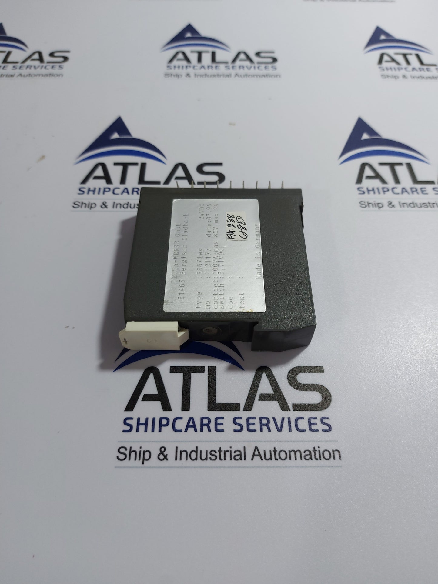 DEUTA-WERKE BS6/1WY OUTPUT RELAY