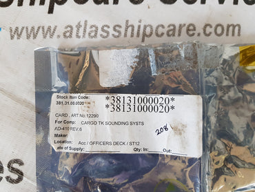 DNV-2005-OSL-ATEX-0463X AD410 REV.6 CARD