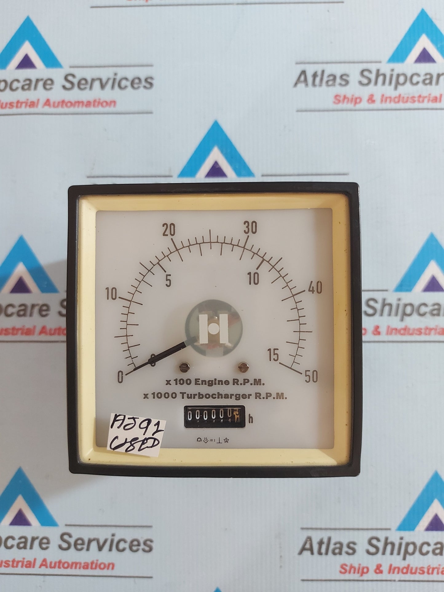 DR.E.HORN EA 96x96.2 s S16-3 DW R.P.M. METER