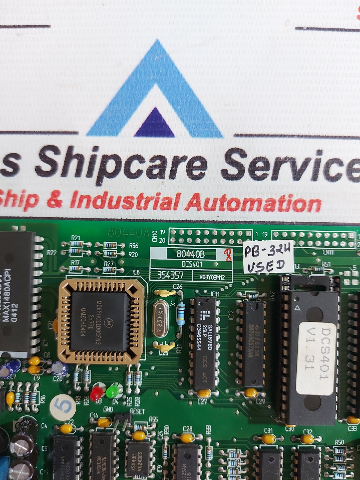 DYNACORD DCS401 80442B CONTROL MODULE PB324