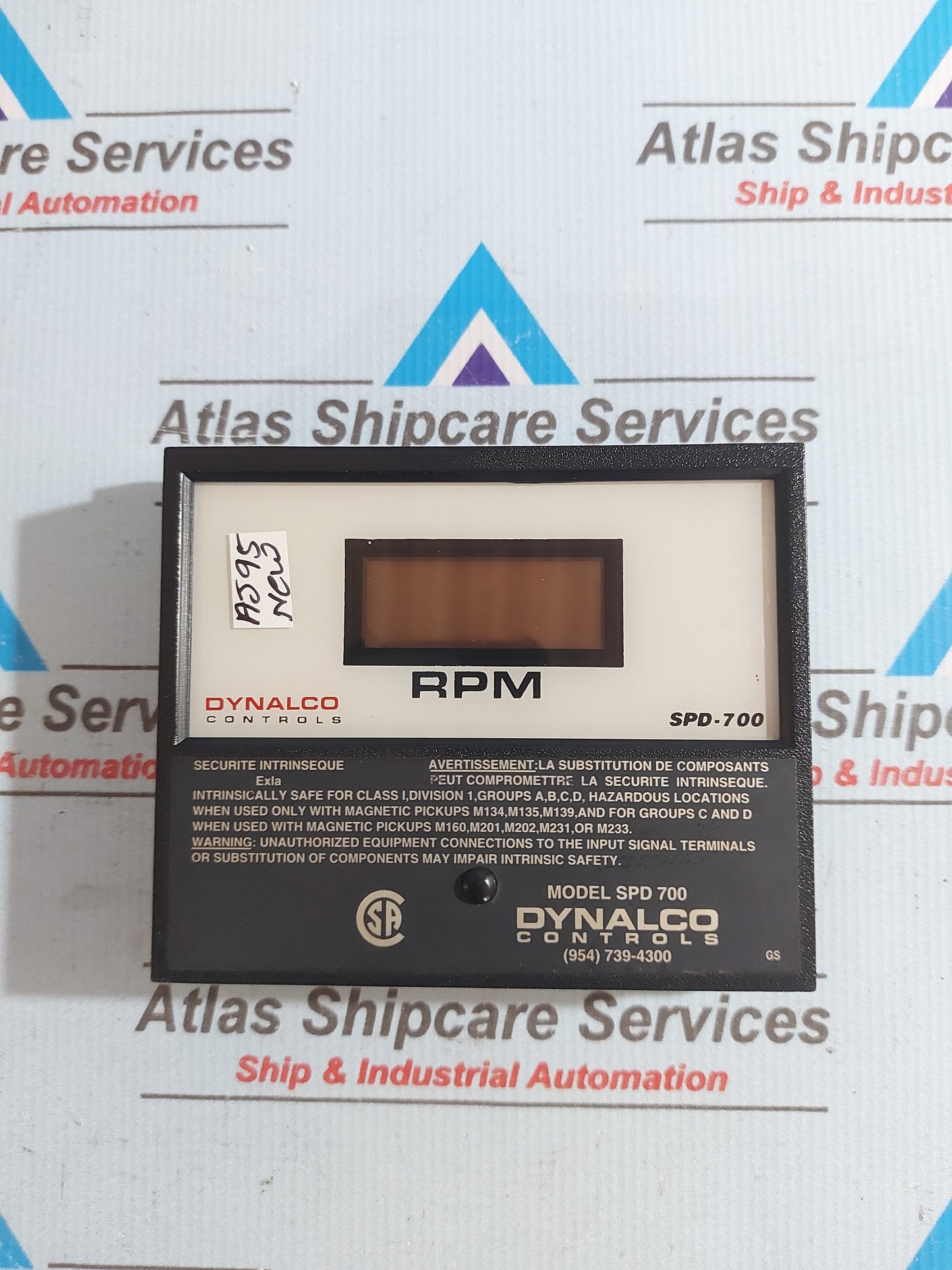 DYNALCO CONTROLS SPD-700 DIGITAL TACHOMETER
