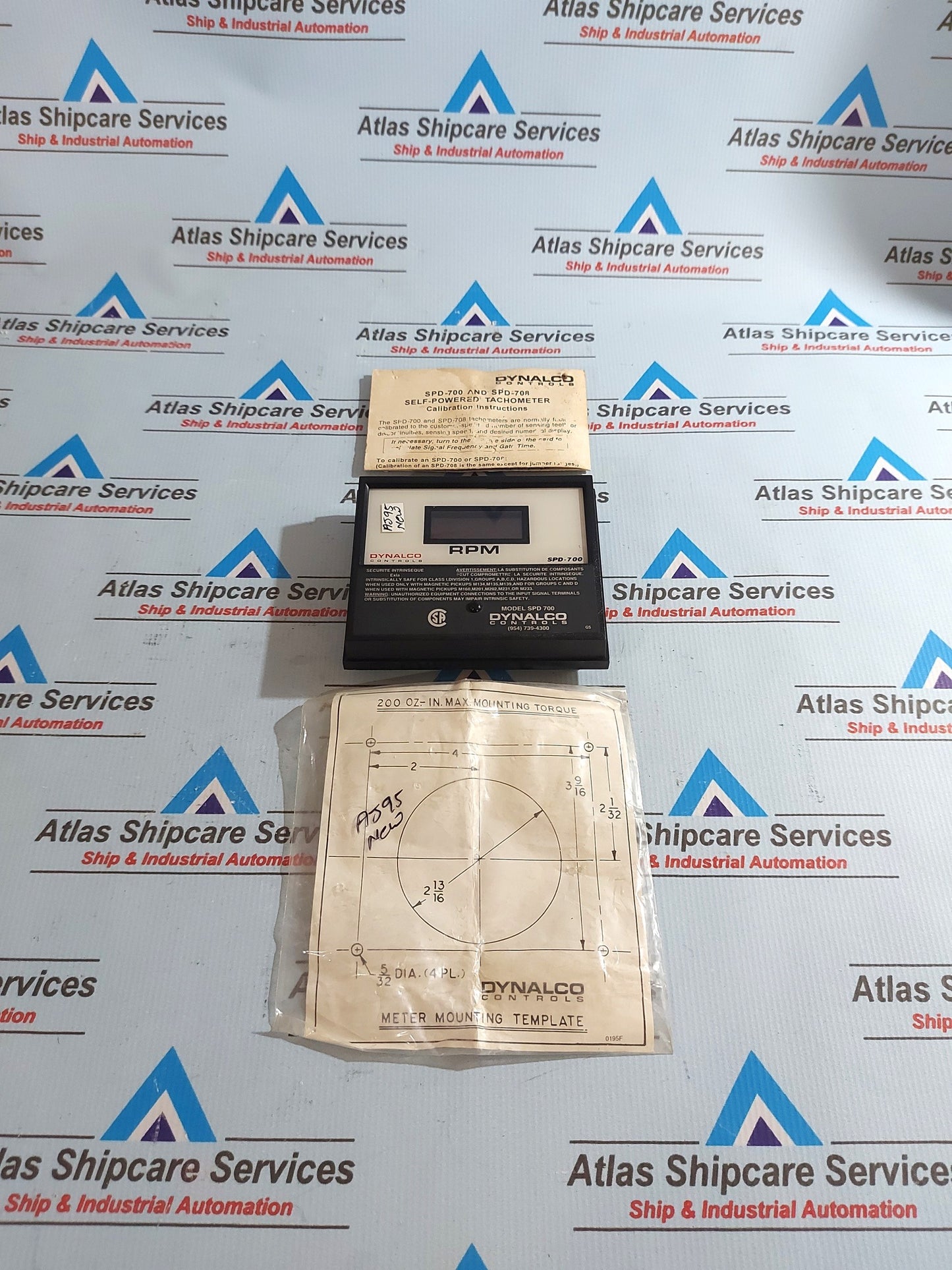 DYNALCO CONTROLS SPD-700 DIGITAL TACHOMETER