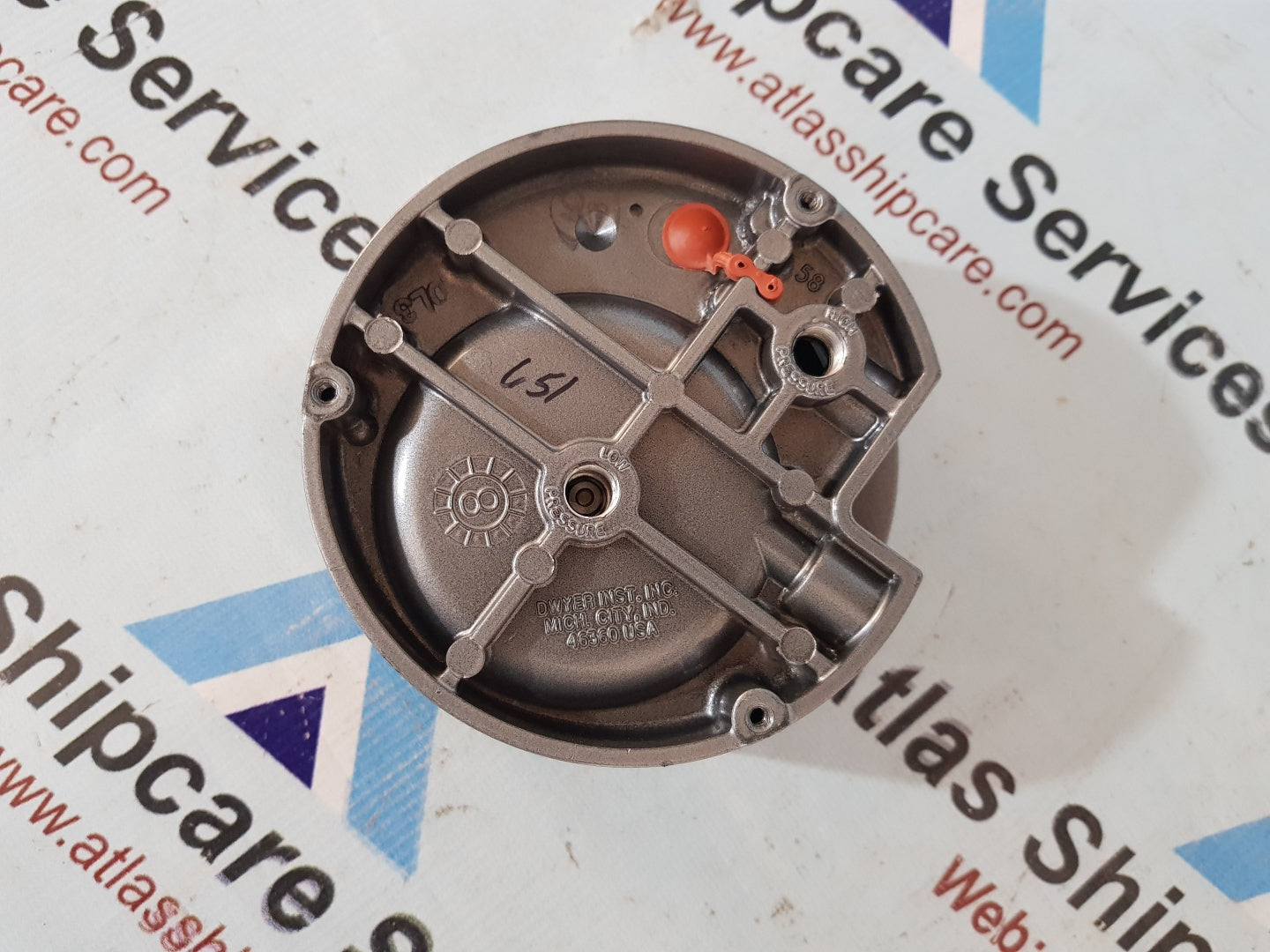 Dwyer Series 2000 Magnehelic Differential Pressure Gauge