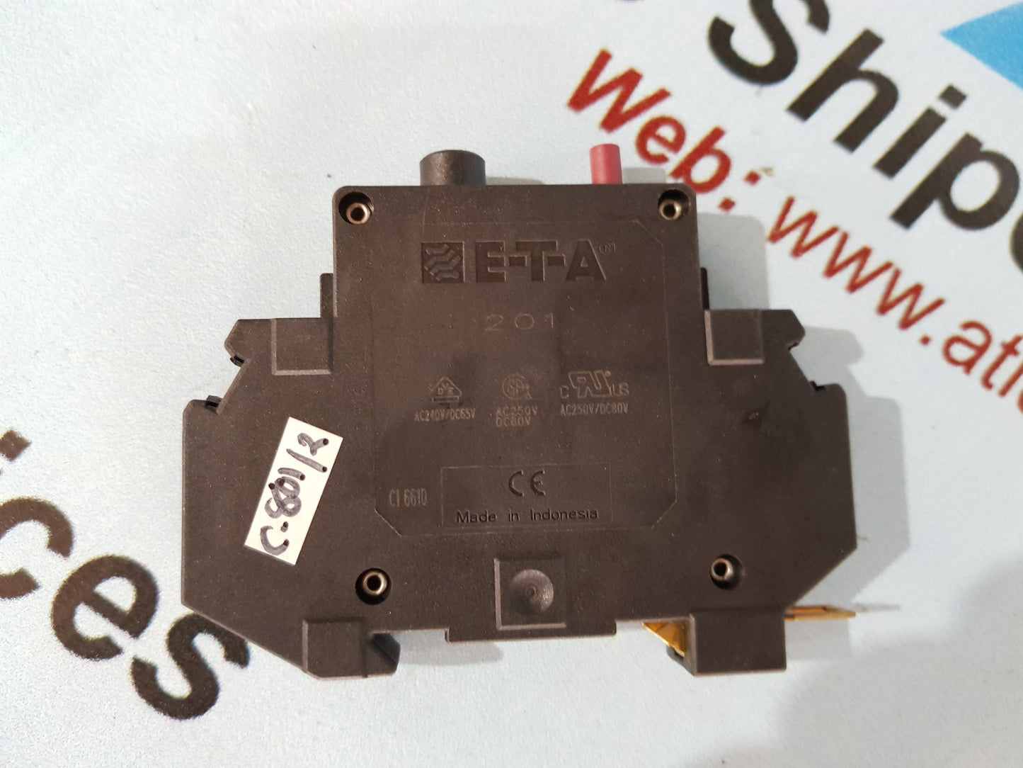 E-T-A 201 THERMAL MAGNETIC CIRCUIT BREAKER