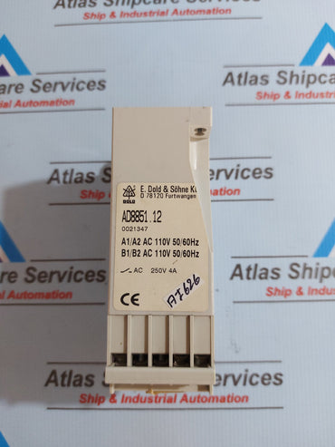 E.DOLD & SOHNE AD8851.12 LATCHING RELAY 110V 50/60Hz
