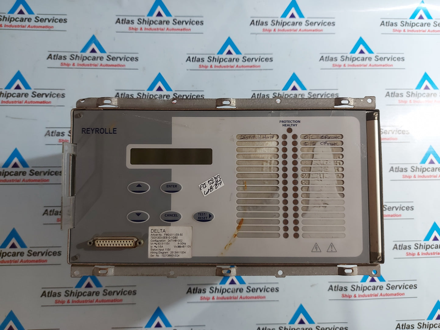 EASUN REYROLLE DELTA FM0-011-EB-50 PROTECTION RELAY