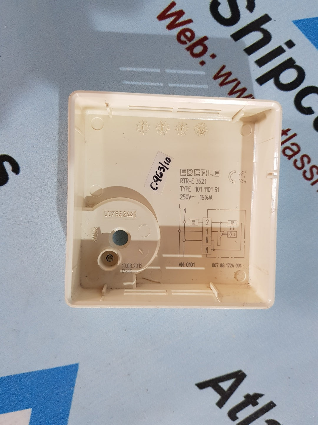 EBERLE RTR-E 3521 ROOM TEMPERATURE CONTROLLER 101 1101 51