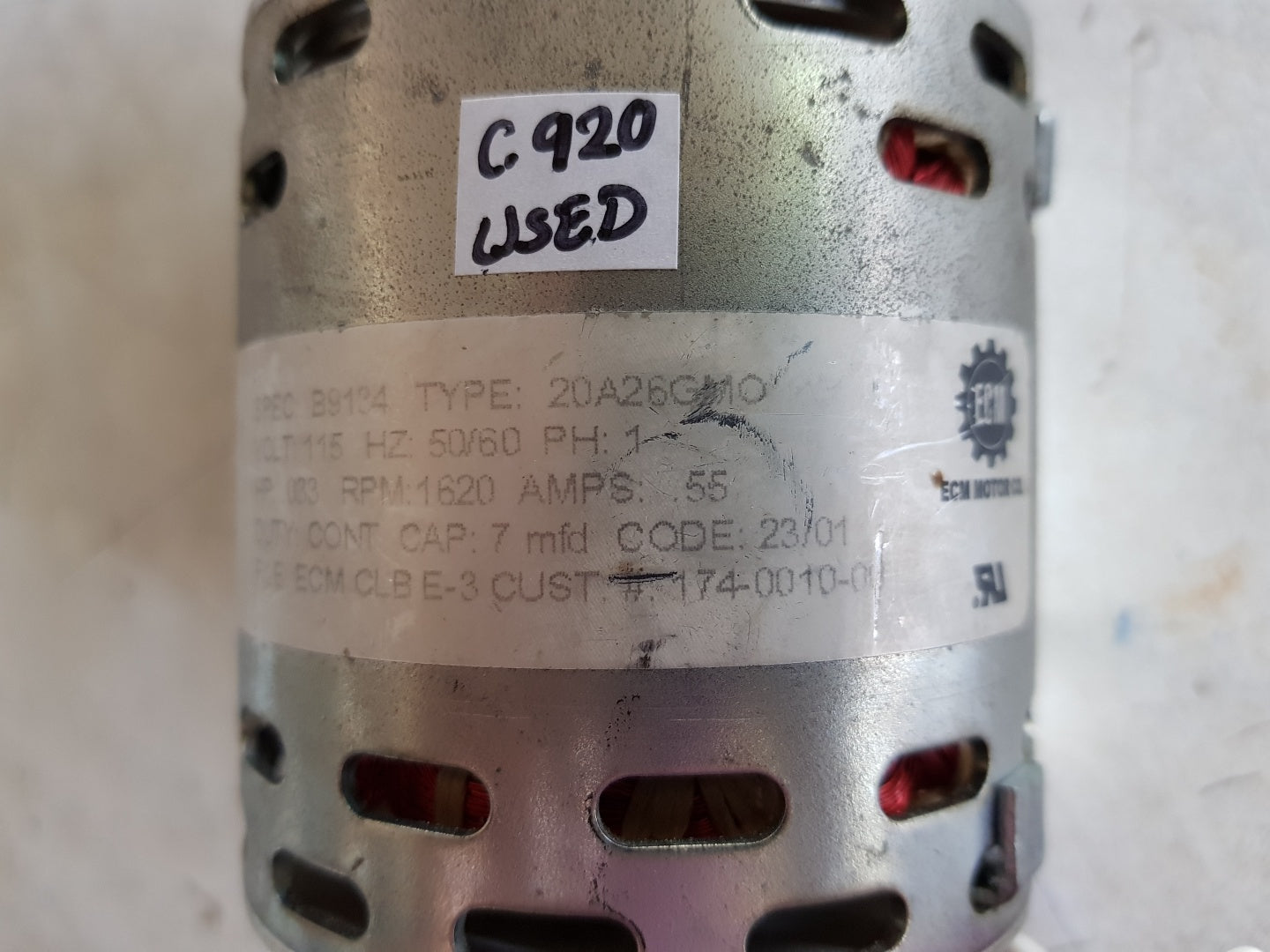 ECM MOTOR 20A26GMO