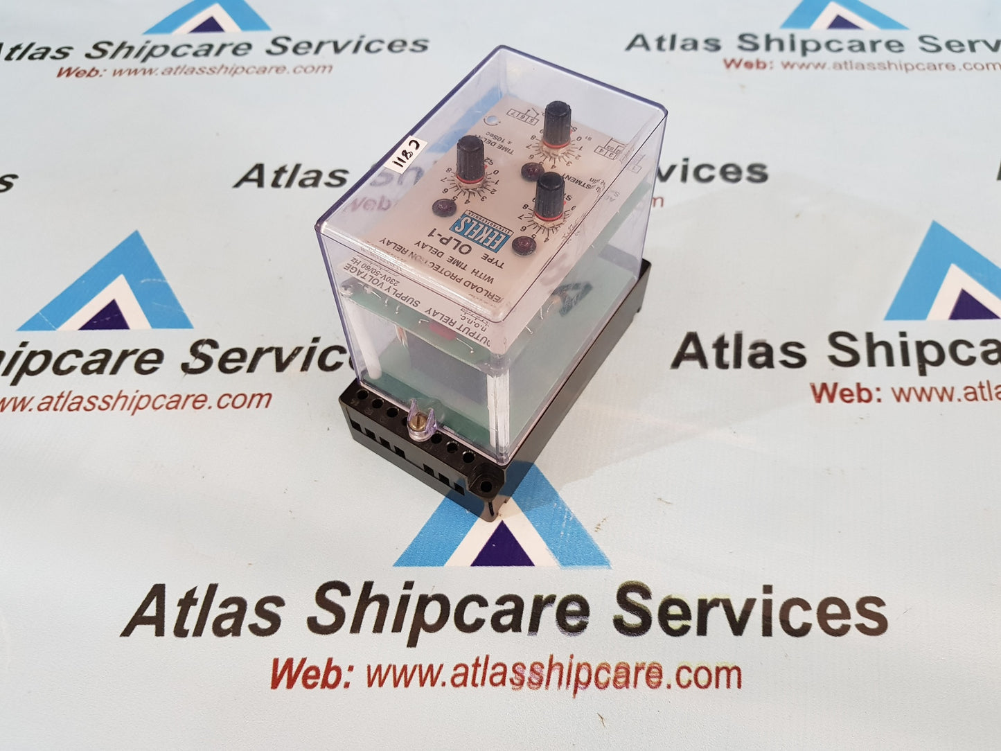 EEKELS ELEKTRONIK OLP-1 OVERLOAD PROTECTION RELAY