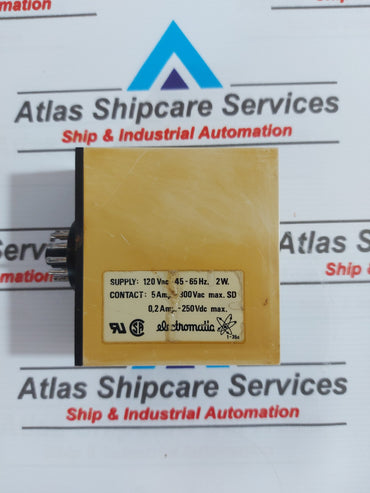 ELECTROMATIC S-SYSTEM SC 210 120 TIME DELAY RELAY 0.5 Sec