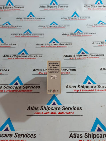 ELECTROMATIC S-SYSTEM SM 170 440 3-PHASE SEQUENCE VOLTAGE RELAY