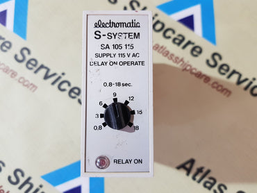 ELECTROMATIC SA 105 115 S-SYSTEM TIME DELAY